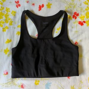Girlfriend Collective black paloma sports bra